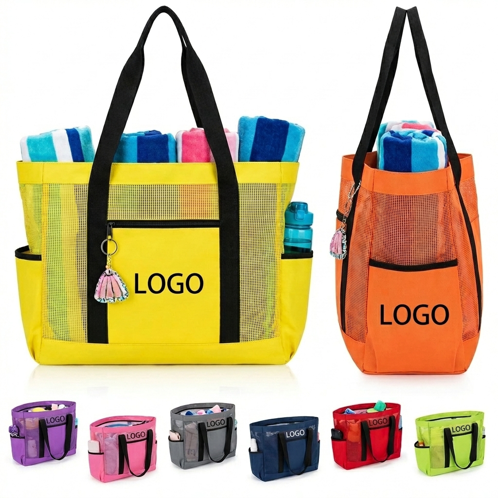 Thermal Waterproof Beach Bag - Sandproof Mesh Tote for Picnics & Travel