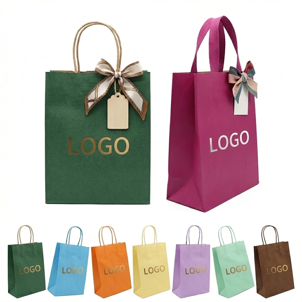 Premium Eco Kraft Gift Bags for Birthdays, Weddings & Celebrations