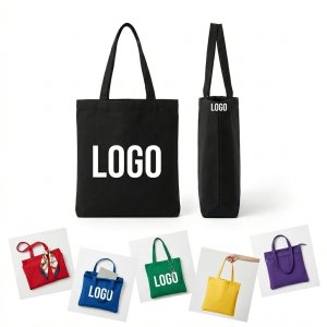 Sustainable Machine-Washable Canvas Tote Bag - Foldable & Reusable