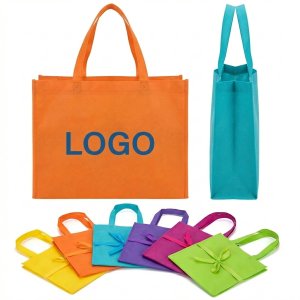 Foldable Non-Woven Grocery Shopping Tote Bag