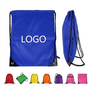 Heavy-Duty Personalized Sling Pack with Stainless Steel Rings and Drawstring Closure