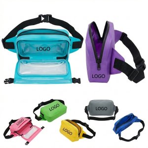 Adventure-Ready Water-Resistant Belt Pouch for Rafting & Swimming